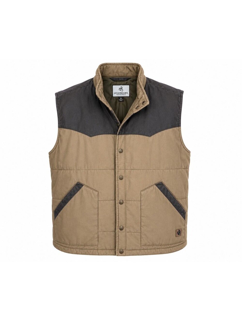 Legendary Whitetails Canvas Insulated Vest XL Workwear Hunting Ranch